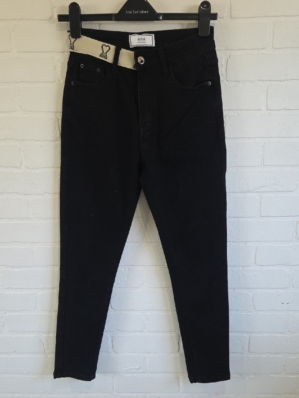 Ami Black Skinny Jeans